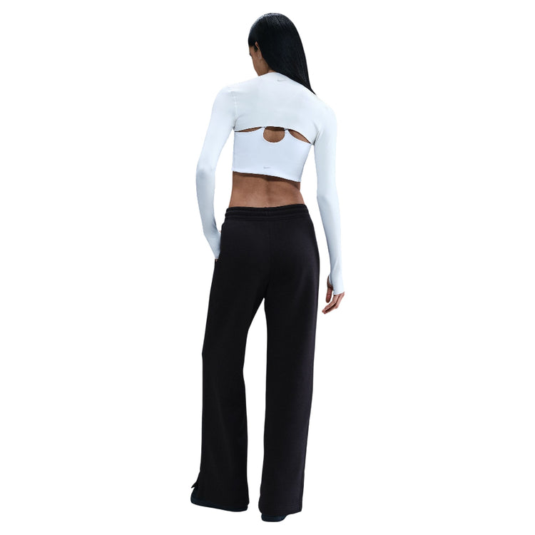 NIKE Sportswear Phoenix Fleece High-Waisted Wide-Leg Pants Black IH1011-010