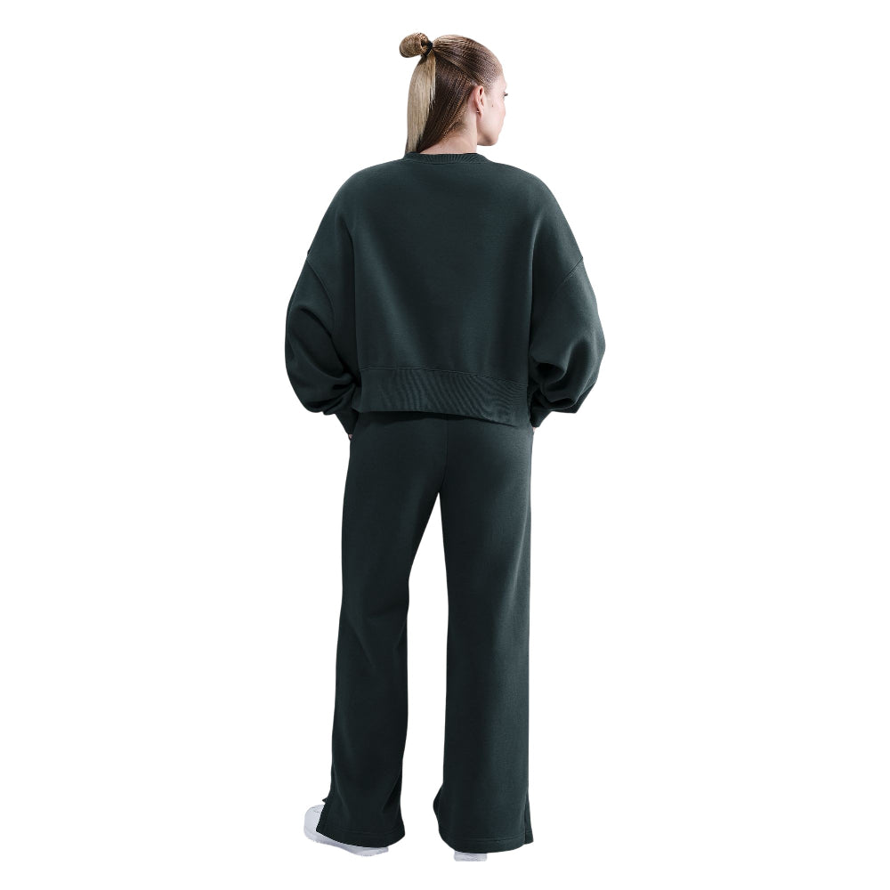 NIKE Sportswear Phoenix Fleece High-Waisted Wide-Leg Pants Green IH1011-390