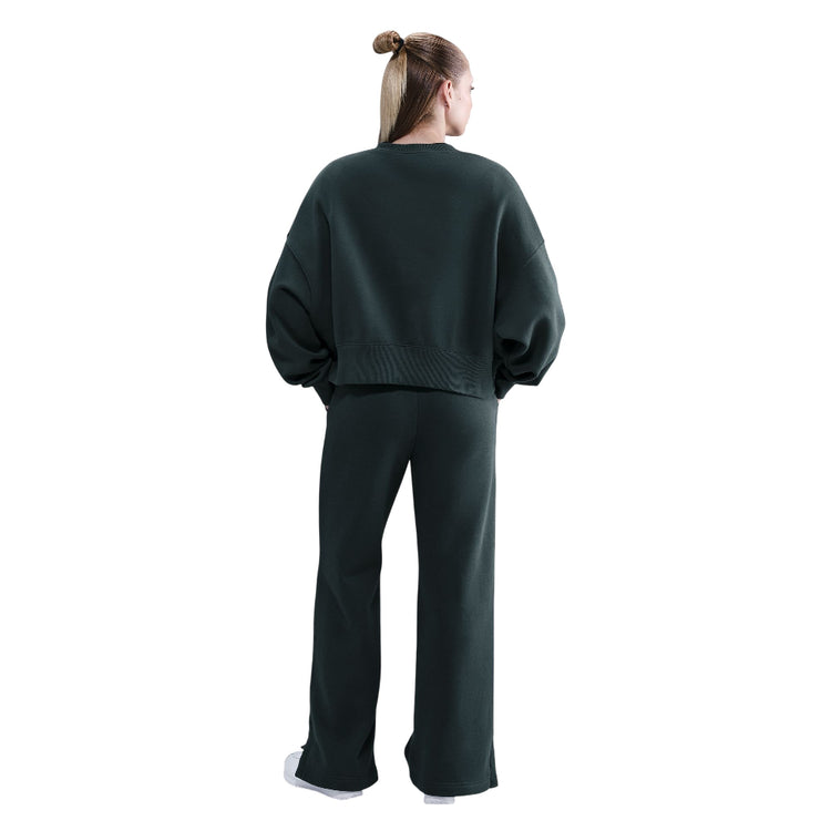 NIKE Sportswear Phoenix Fleece High-Waisted Wide-Leg Pants Green IH1011-390