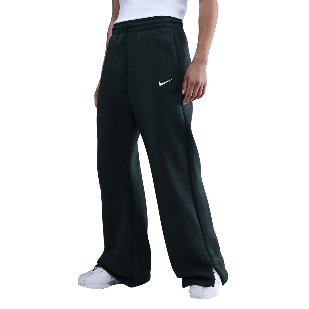 NIKE Sportswear Phoenix Fleece High-Waisted Wide-Leg Pants Green IH1011-390