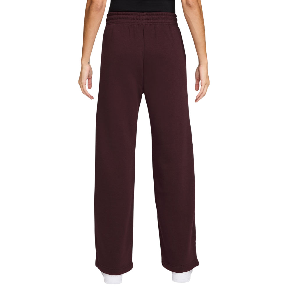NIKE Sportswear Phoenix Fleece High-Waisted Wide-Leg Pants Red IH1011-652