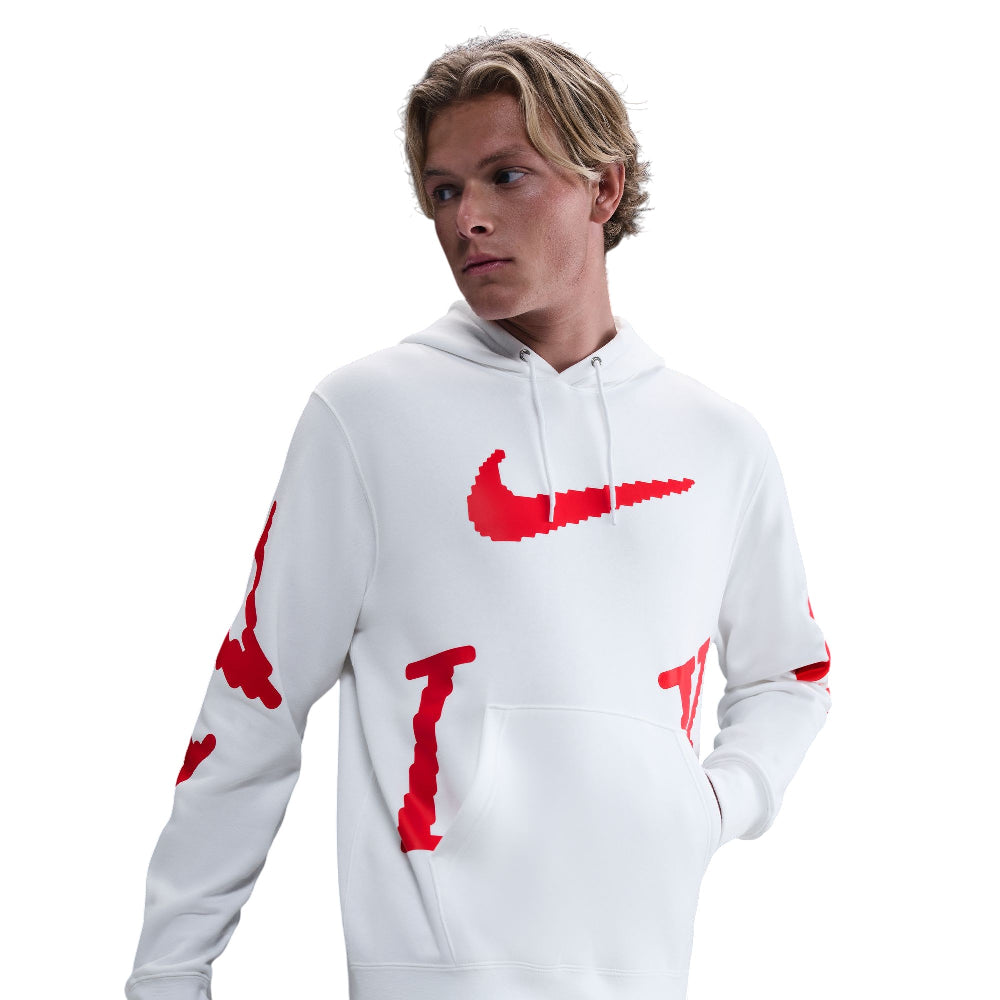NIKE Sportswear Club Fleece Hoodie White IH4258-100