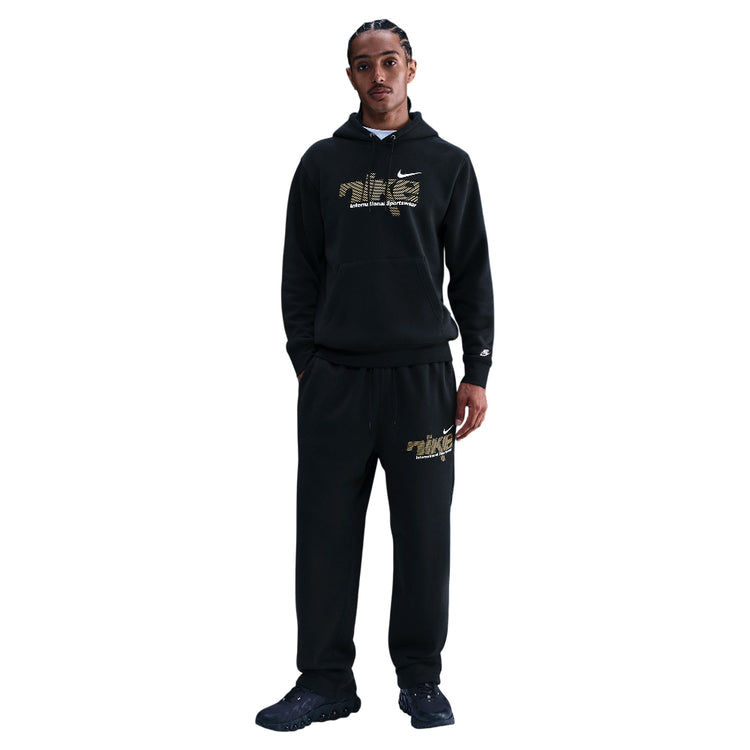 NIKE Sportswear Club Fleece Pullover Hoodie Black IM8321-010