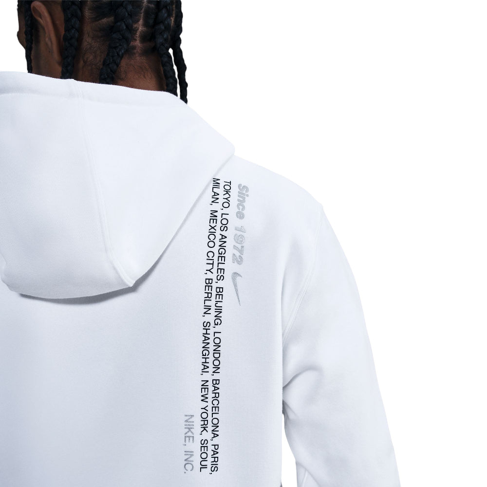 NIKE Sportswear Club Fleece Pullover Hoodie White IM8321-100