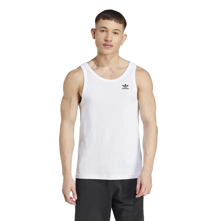 ADIDAS Trefoil Essentials Tank Top White IY7366
