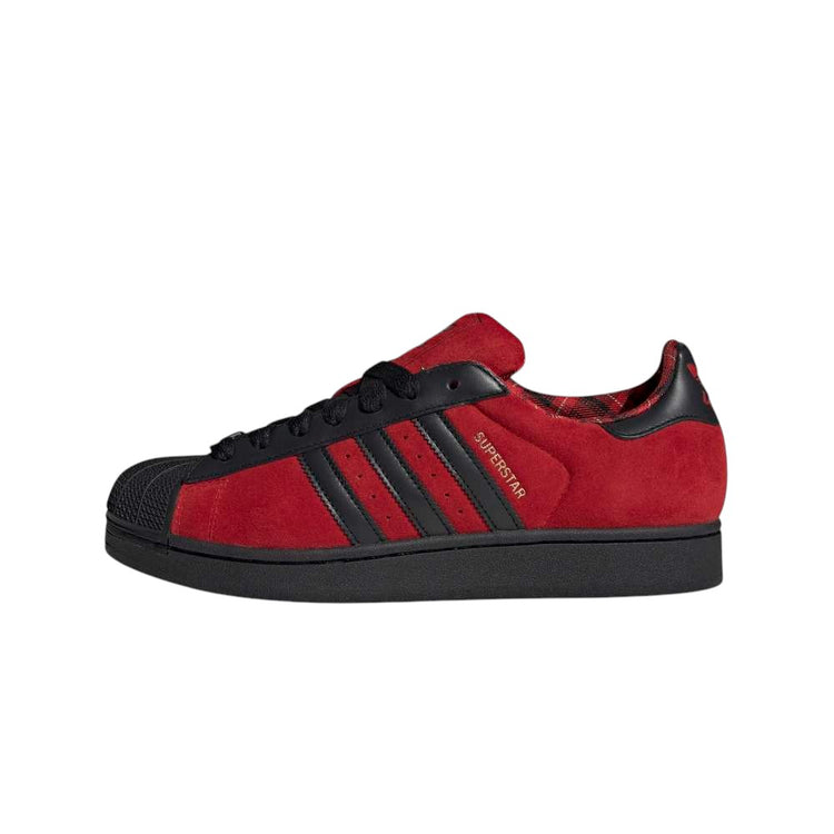 ADIDAS Superstar II Red Black Sneakers JQ3224