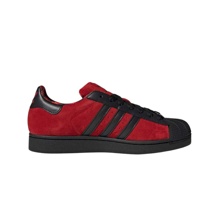 ADIDAS Superstar II Red Black Sneakers JQ3224