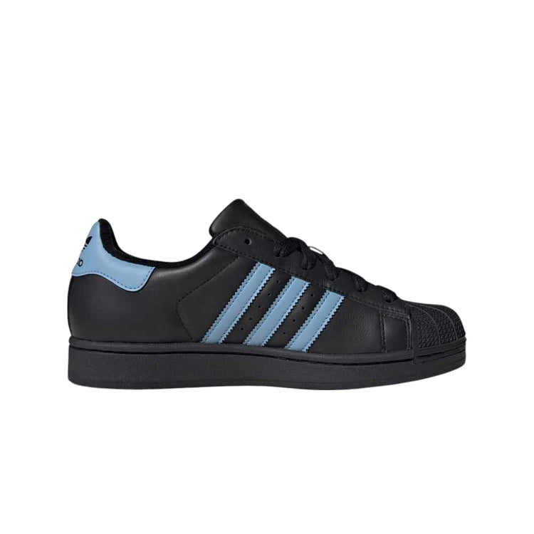 ADIDAS Superstar II Black Blue Sneakers JS1338