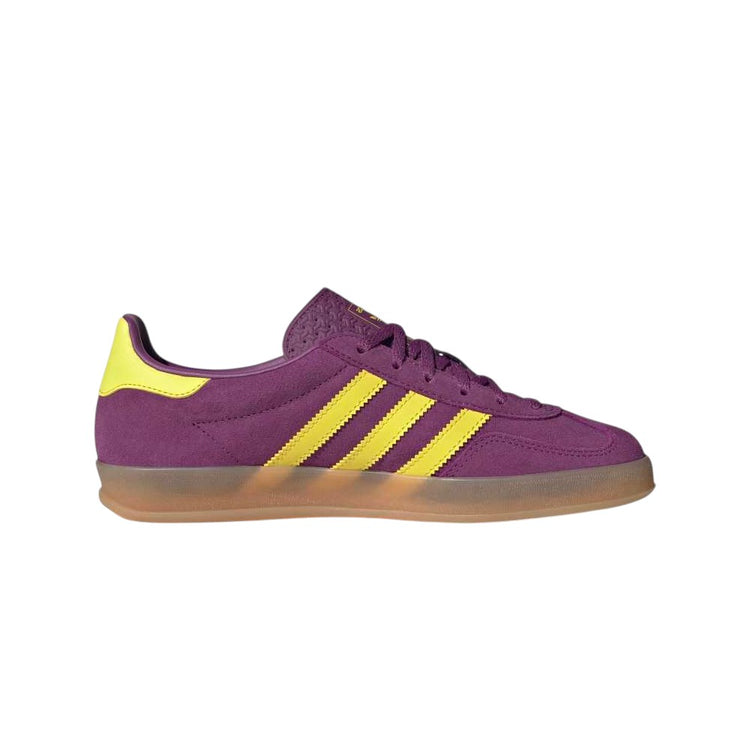 ADIDAS Gazelle Indoor Purple Yellow Sneakers JS1415