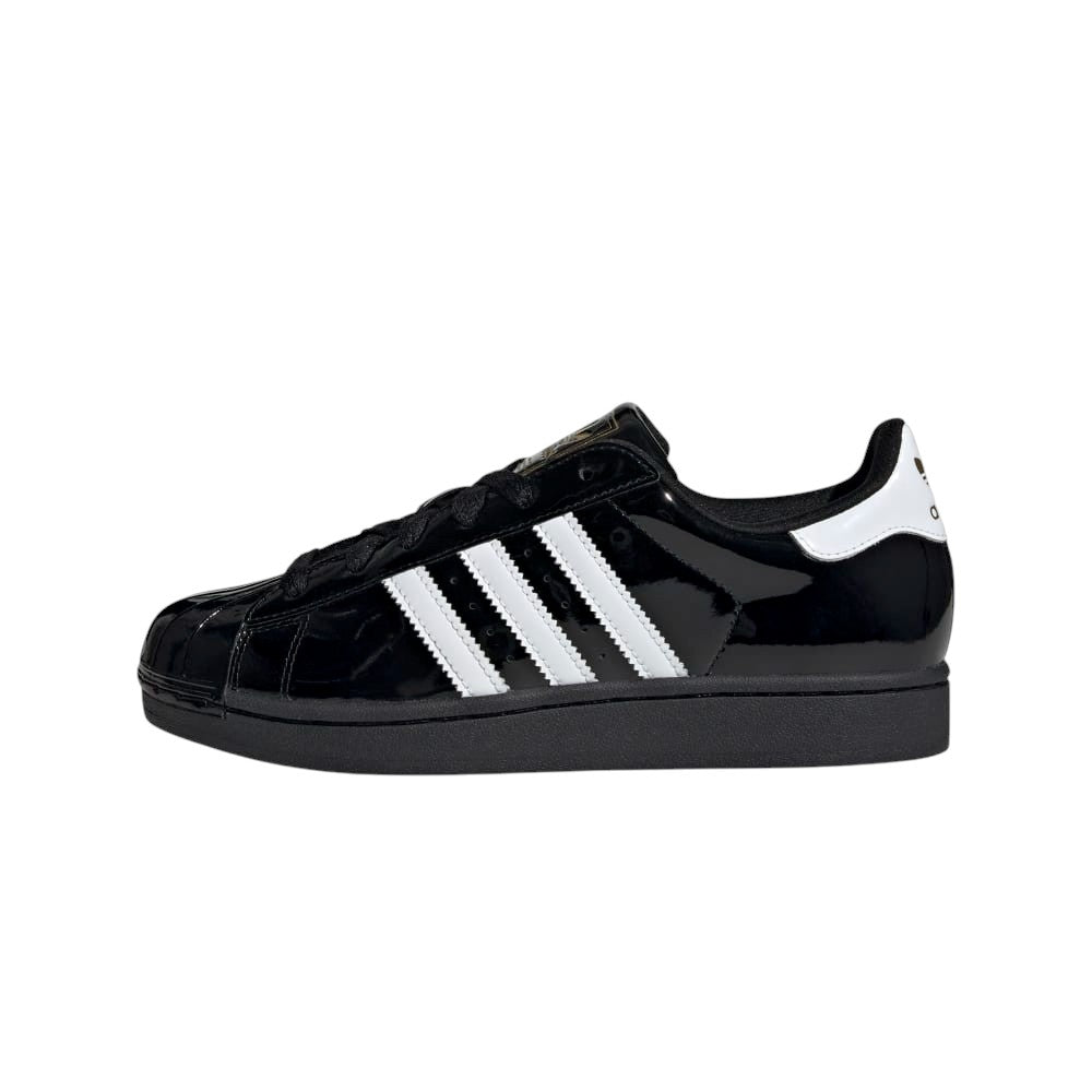 ADIDAS Superstar II Black White Sneakers JS4009