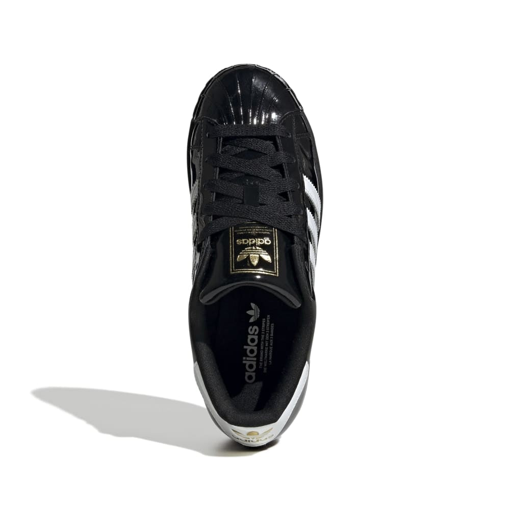 ADIDAS Superstar II Black White Sneakers JS4009
