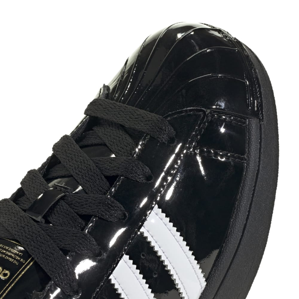 ADIDAS Superstar II Black White Sneakers JS4009