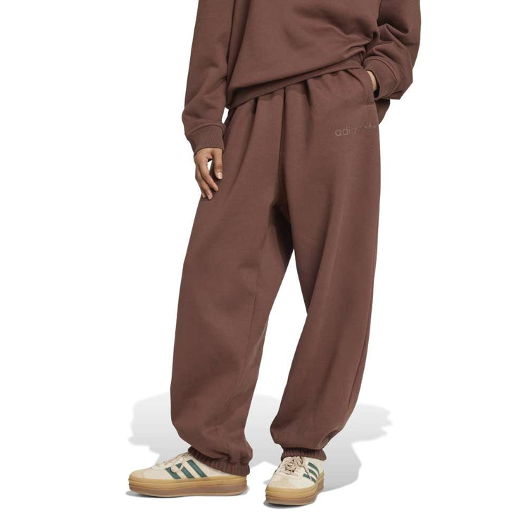ADIDAS Essentials Linear Oversized Pant Brown JW0986