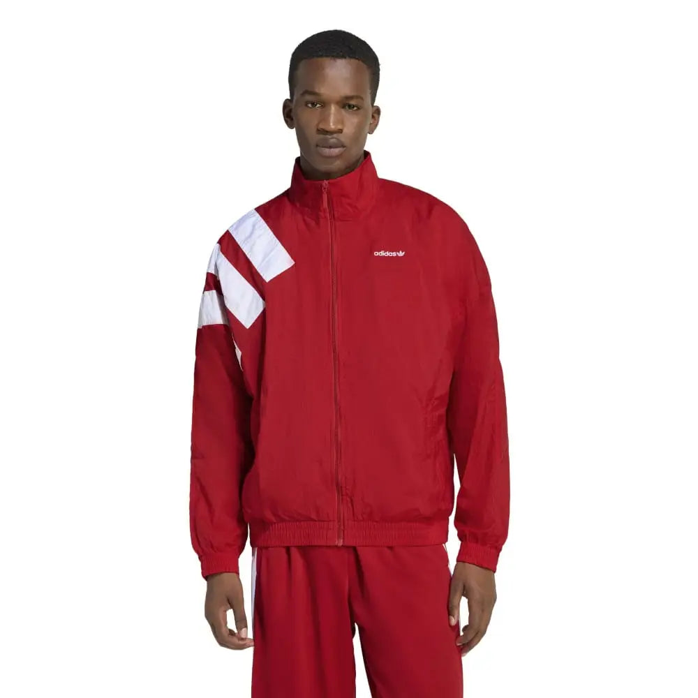 Archive Blocked Track Jacket Red - Urban Jungle