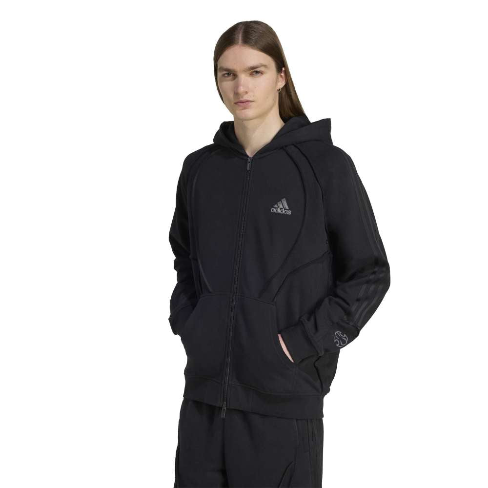  originals ADILENIUM HOODIE シーズン4 Adilenium Season 4 Teamgeist Full-Zip Hoodie Black - Urban Jungle
