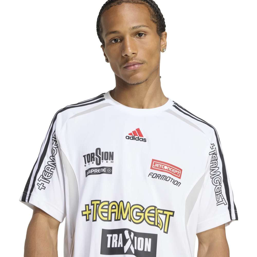 ADIDAS Teamgeist Moto Graphic Jersey White KG2670