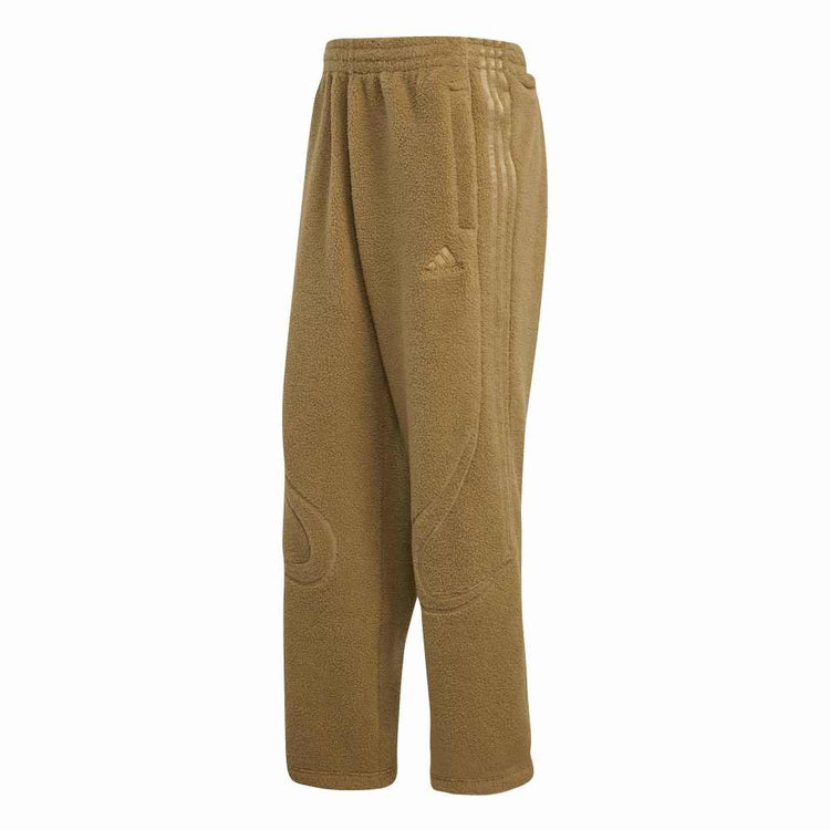 ADIDAS Borg Fleece Teamgeist Track Pant Brown KR7611