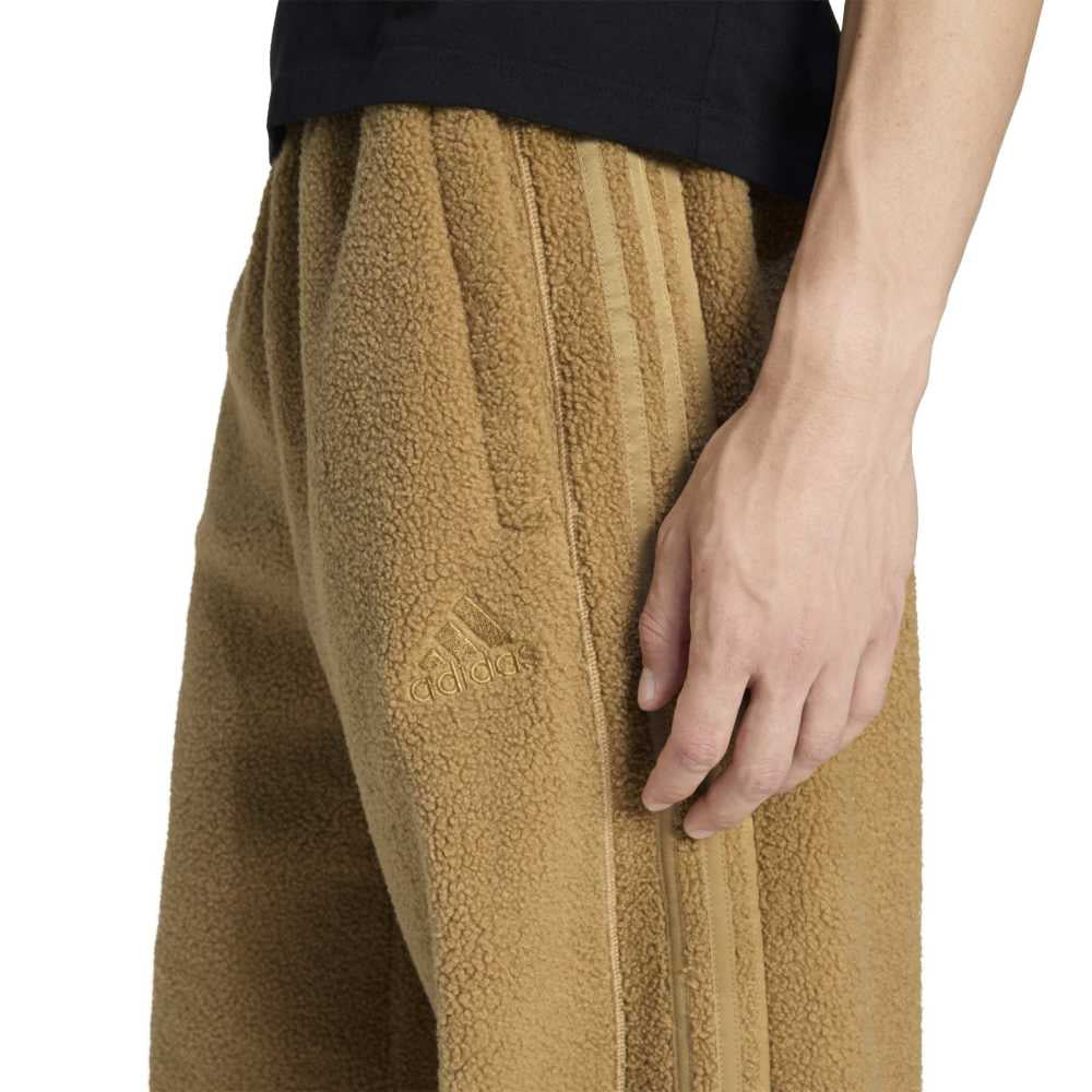 ADIDAS Borg Fleece Teamgeist Track Pant Brown KR7611