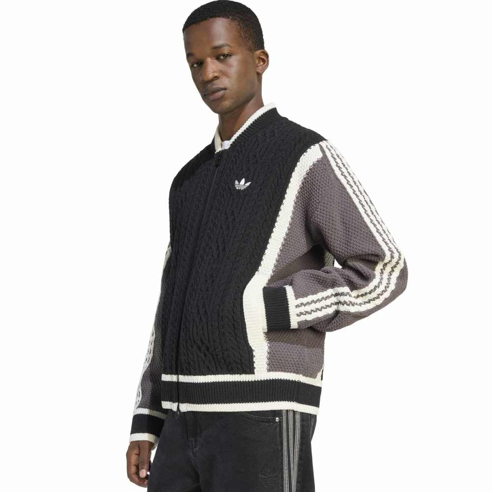 ADIDAS Retro Remix Cardigan Black KS5437