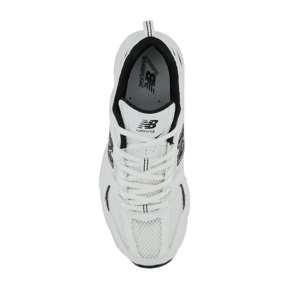 NEW BALANCE 530 White Black Sneakers MR530EWB