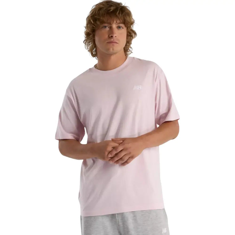 NEW BALANCE Sport Essentials Cotton T-Shirt Rose Sugar MT41509RSG