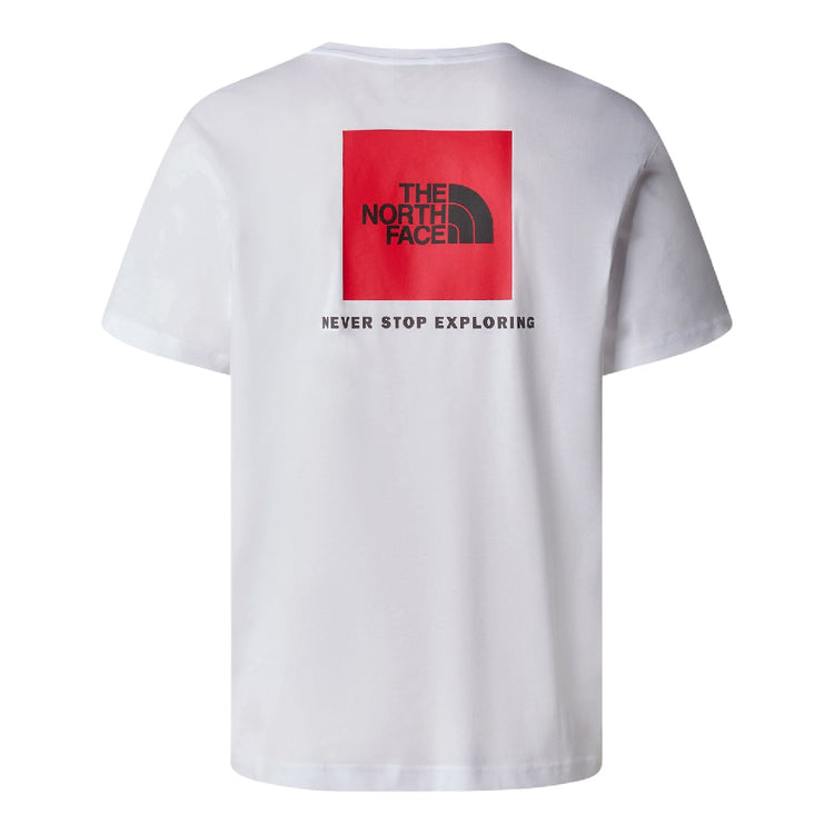 NORTH FACE Ss Box Nse T-Shirt White NF0A87NPFN41