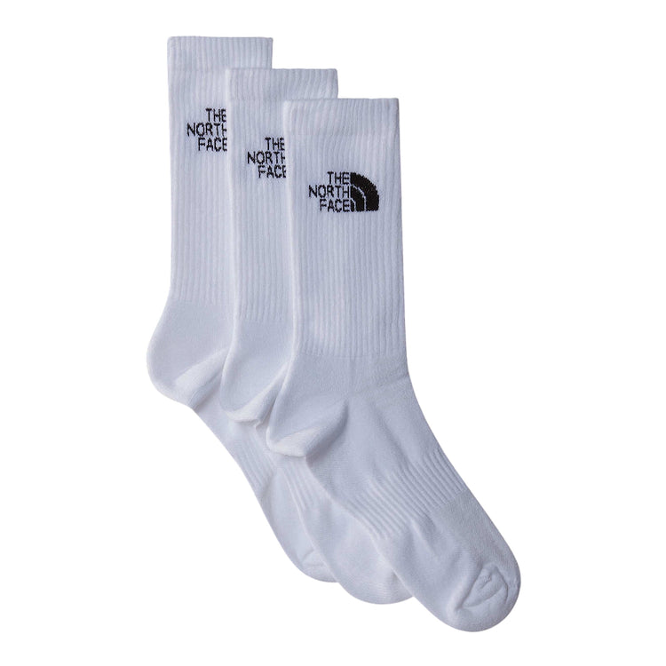 NORTH FACE Multi Sport Cush Crew Sock 3 Pairs White NF0A882HFN41