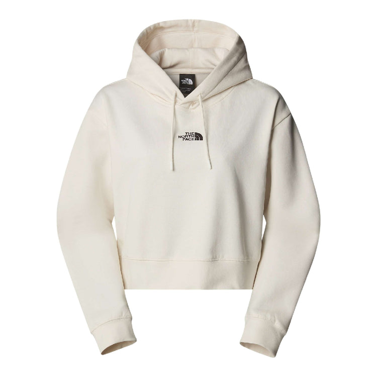 NORTH FACE Essential Crop Hoodie White NF0A89EXQLI1