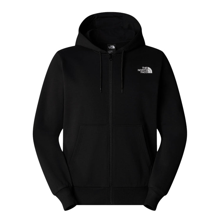 NORTH FACE Simple Dome Full Zip Hoodie Black NF0A89FDJK31