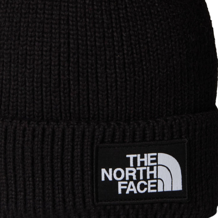 NORTH FACE TNF Logo Box Cuffed Beanie Black NF0A8CHEJK31