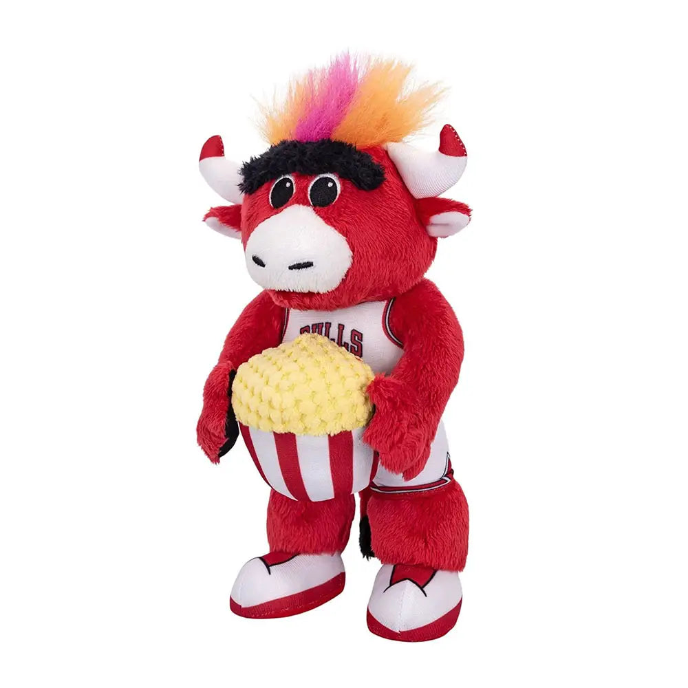 Bleacher Creatures Chicago Bulls Benny The Bull 10" Mascot Plush Figure P1-NBA-BUL-MA8X