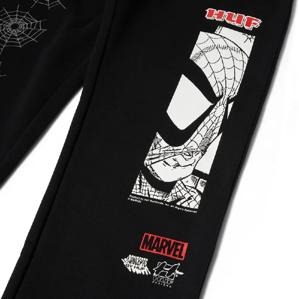 HUF Amazing Fleece Pants Black PT00296-BLACK