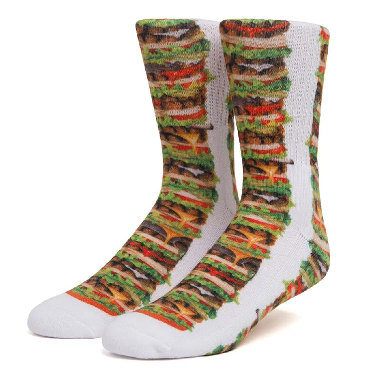 HUF Ultra-Size Me Sock White SK00692-WHITE
