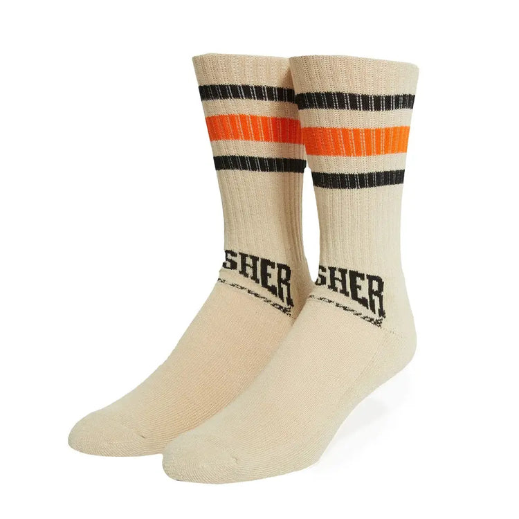 HUF Center Field Sock Beige SK00722-NATUR