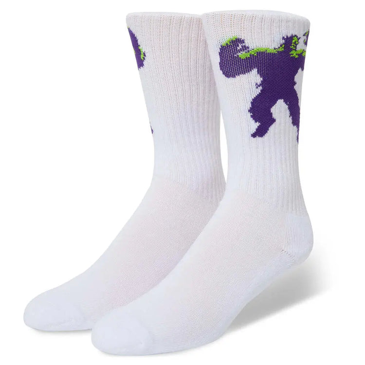 HUF Radiate Crew Sock White SK00746-WHITE