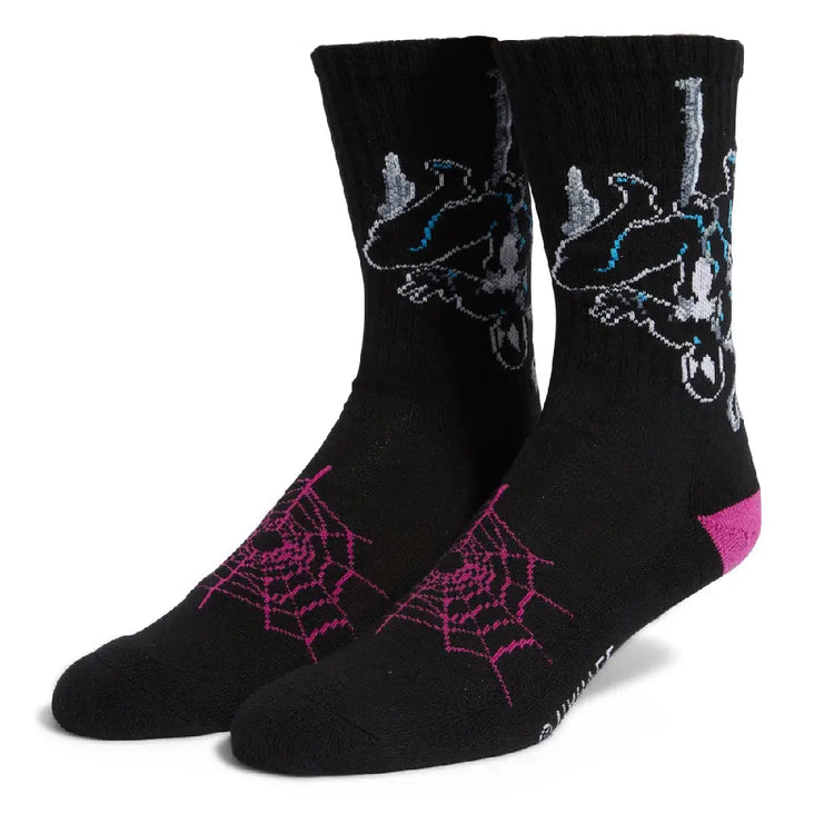 HUF Hangin  Out Sock Black SK00769-BLACK