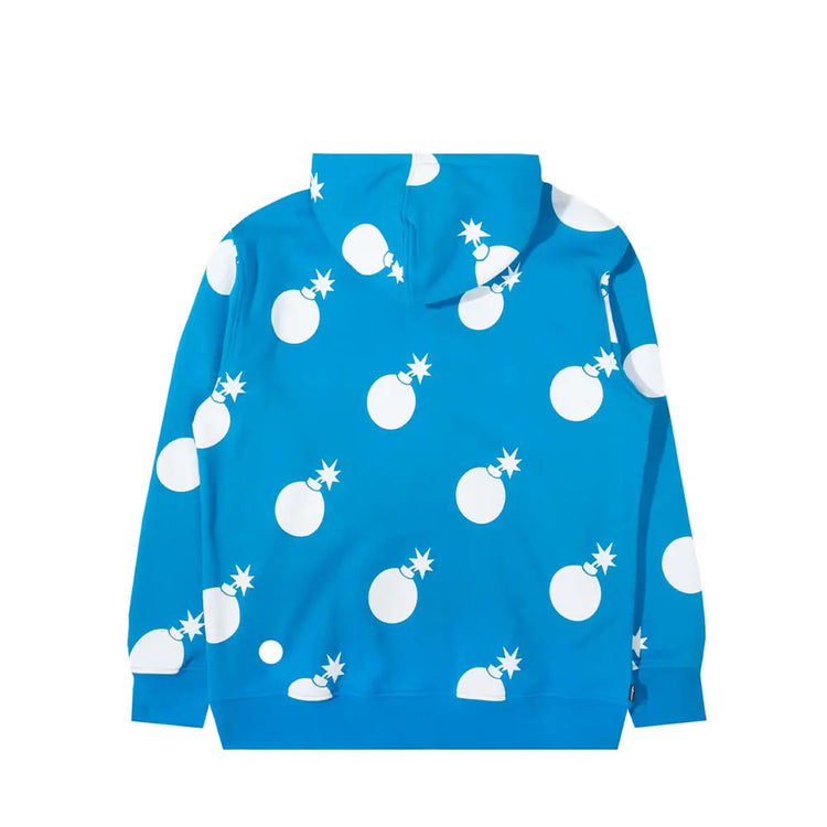 THE HUNDREDS Endless Zip Hoodie Blue T22F102025-Turquoise