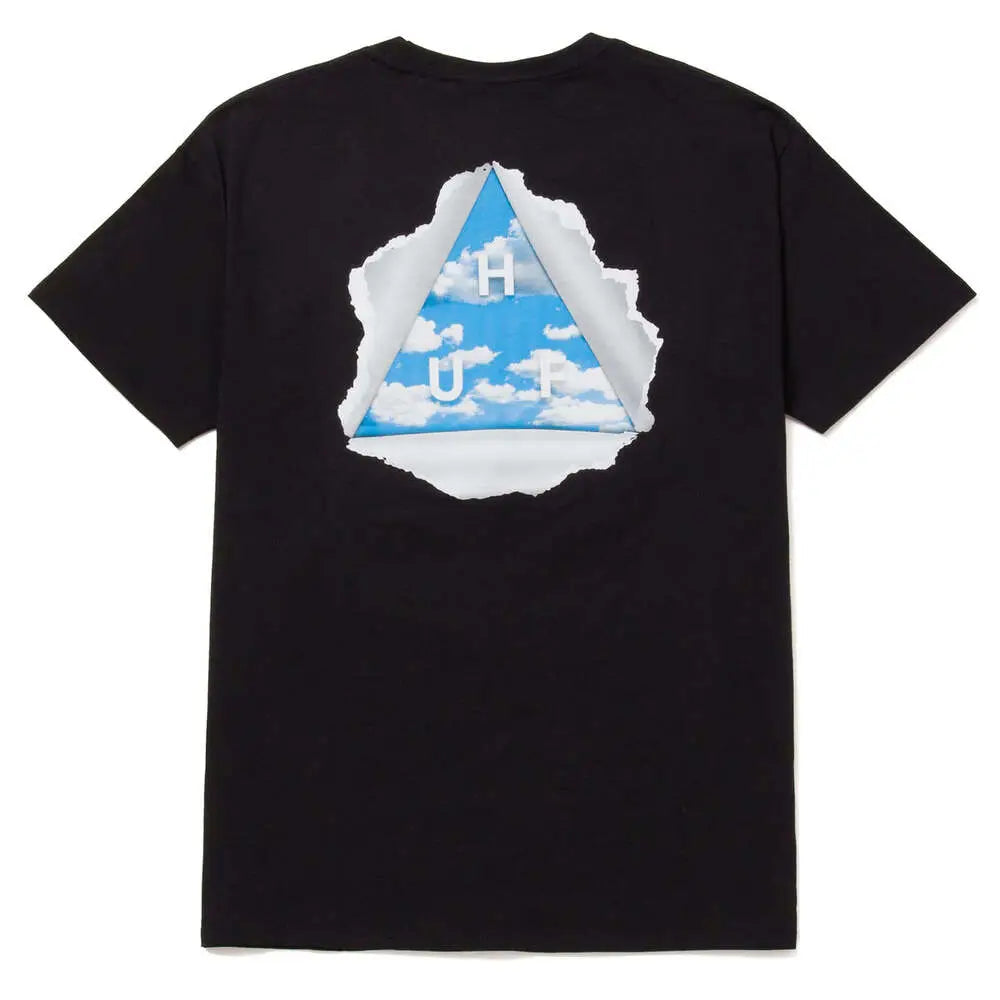 HUF Tear A New One S/S T-Shirt Black TS01850-BLACK