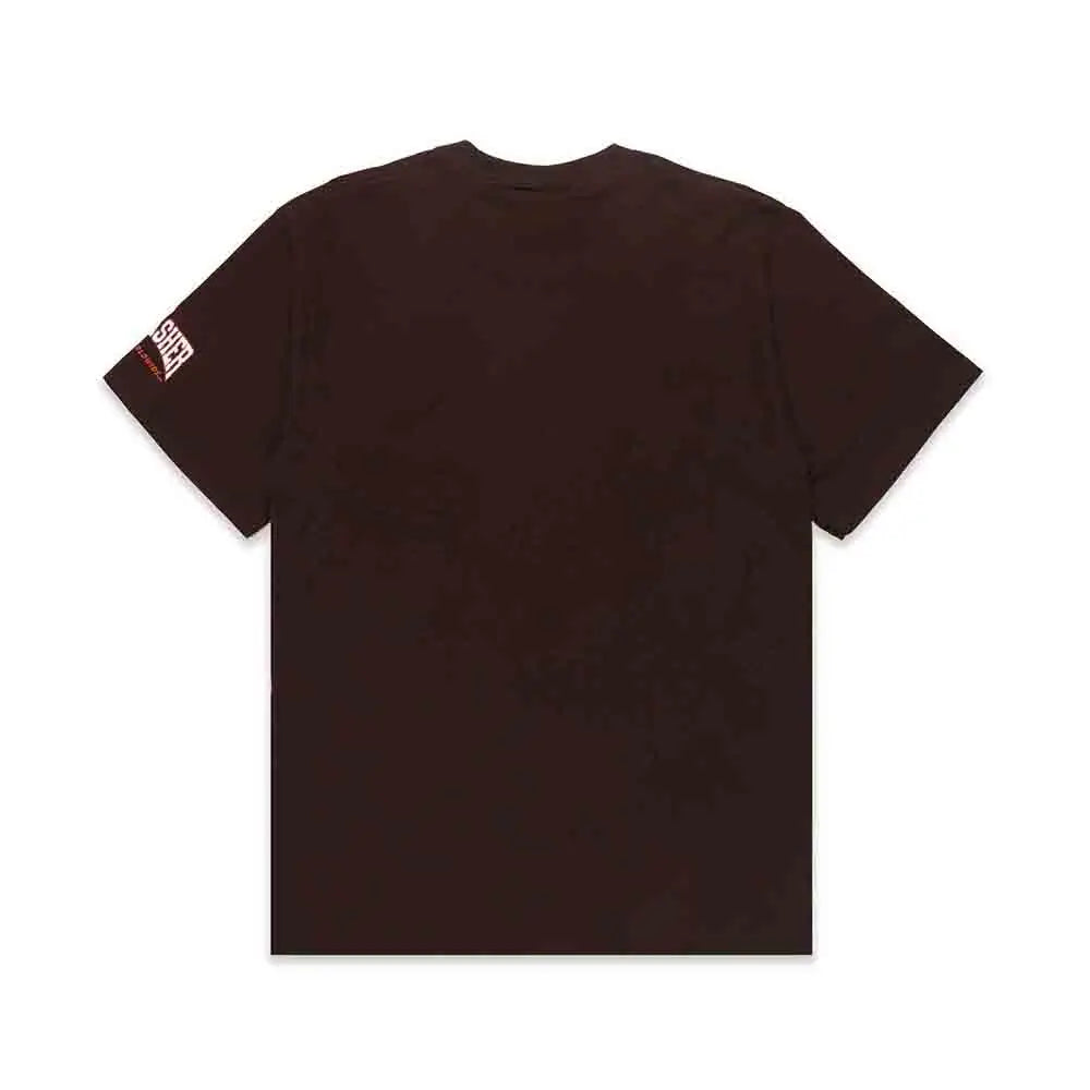 HUF Sunnydale S/S T-Shirt Brown TS01923-CHOCO