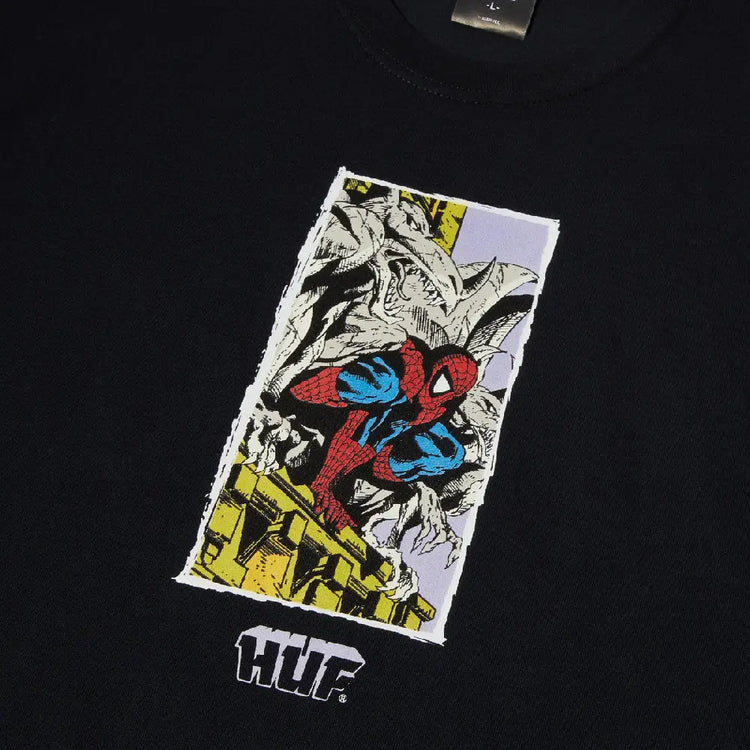 HUF Moody S/S T-Shirt Black TS02057-BLACK