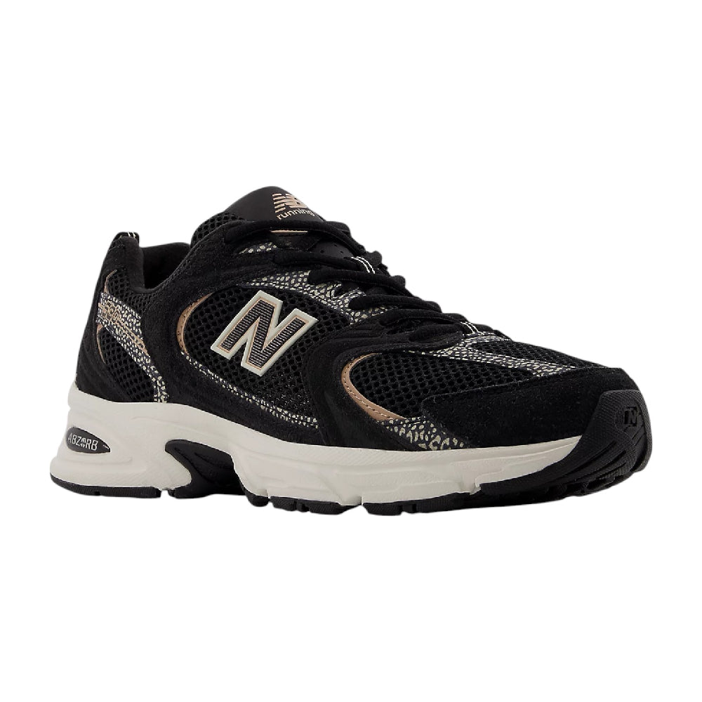 NEW BALANCE 530 Black White Sneakers U530CRB