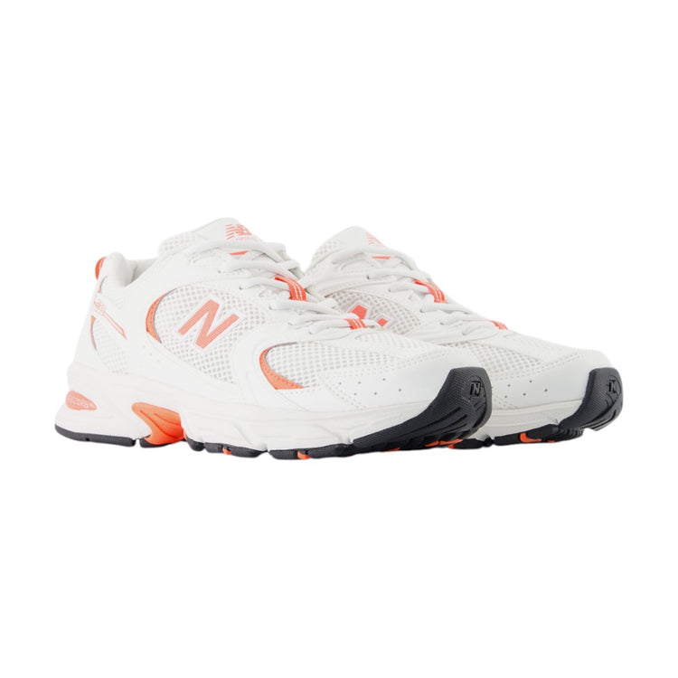NEW BALANCE 530 White Orange Sneakers U530CSG