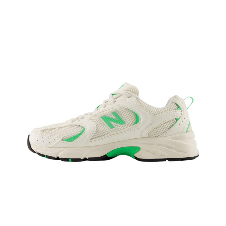 NEW BALANCE 530 White Green Sneakers U530CSI