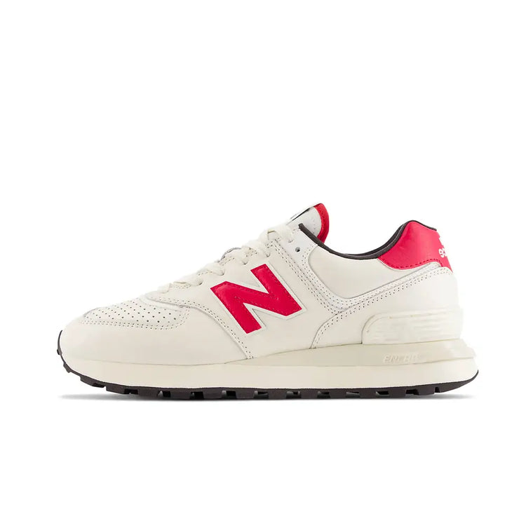 NEW BALANCE 574 Sneakers White/Red U574LGTC