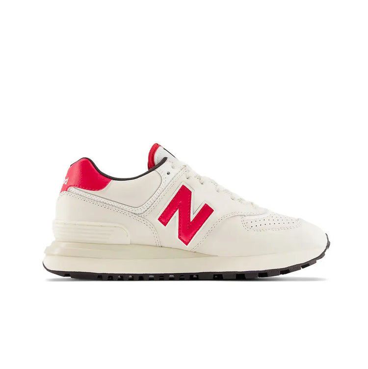 NEW BALANCE 574 Sneakers White/Red U574LGTC