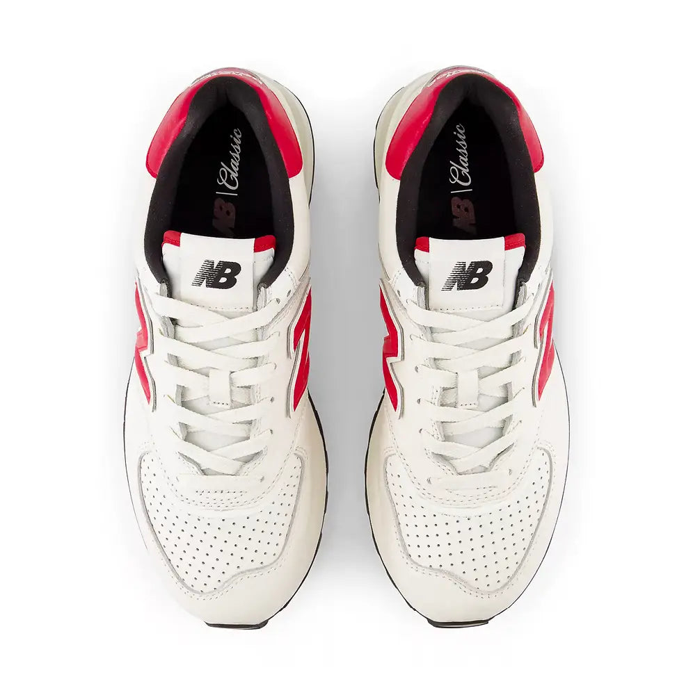 NEW BALANCE 574 Sneakers White/Red U574LGTC