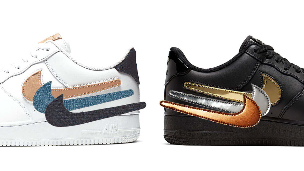 Nike Air Force 1 Low with Removable Swooshes is coming soon