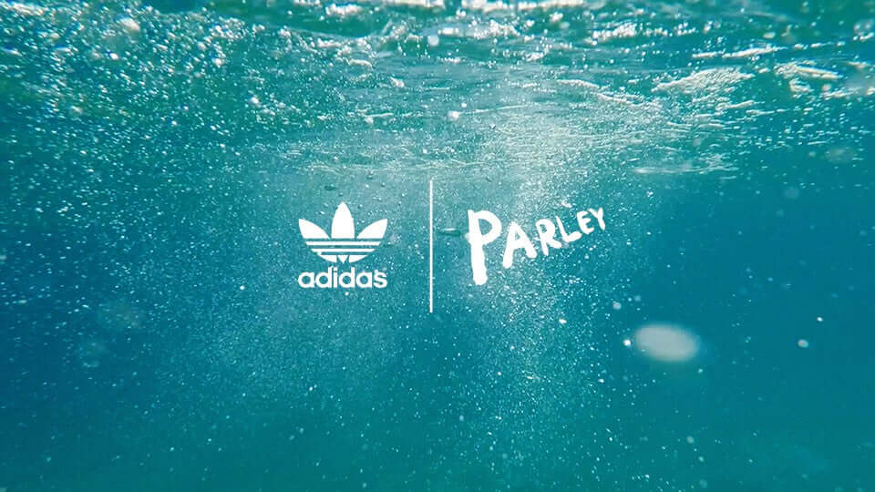 Adidas and Parley turn Ocean plastic waste into Trainers