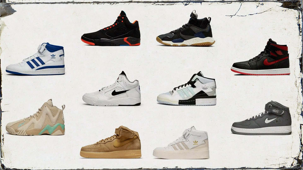 Mid-Cut Sneakers: lifestyle version of a model born for Sport