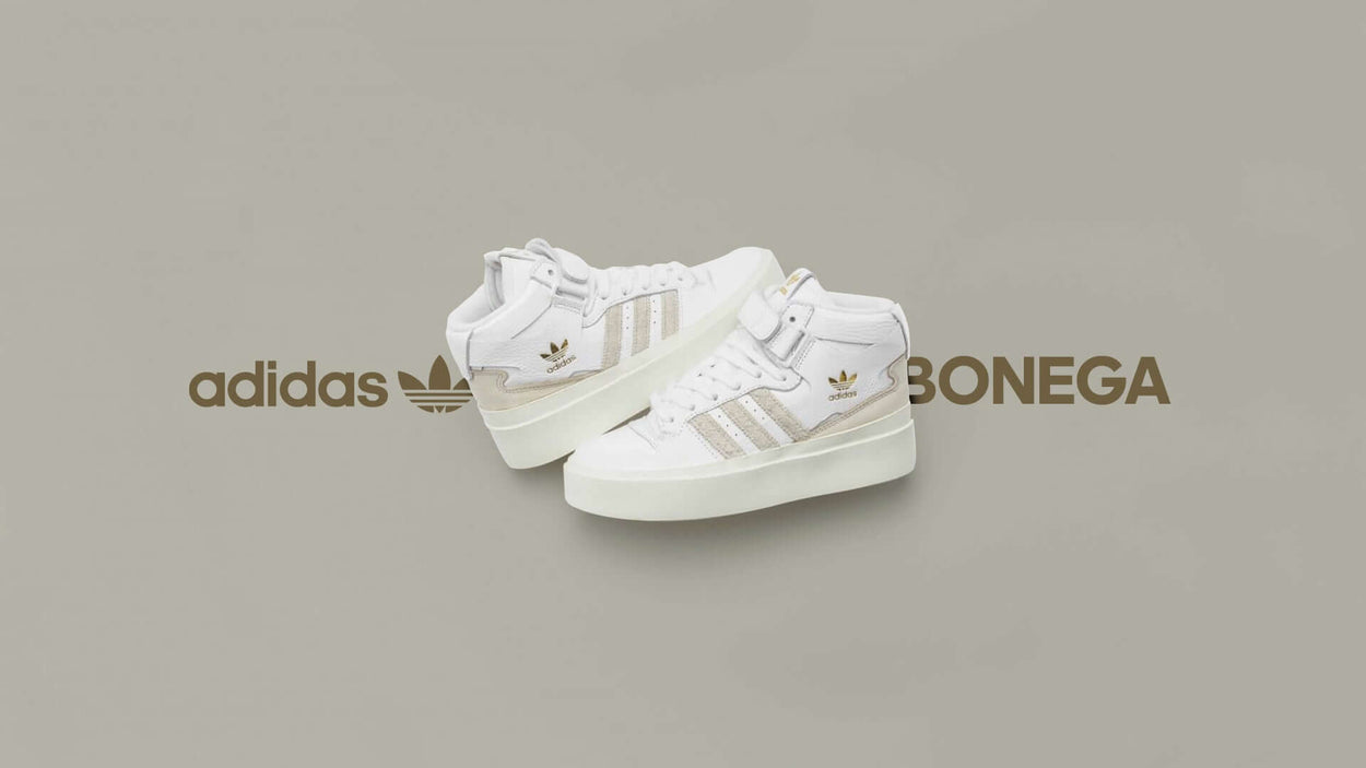 adidas launches the new Bonega Pack: Platform sole in a Timeless Style